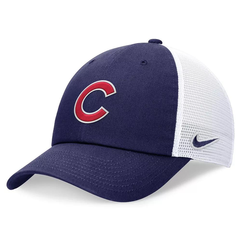 Men's Nike Navy Houston Astros Evergreen Wordmark Trucker Adjustable Hat, Size: Medium/Large, Blue Product Image