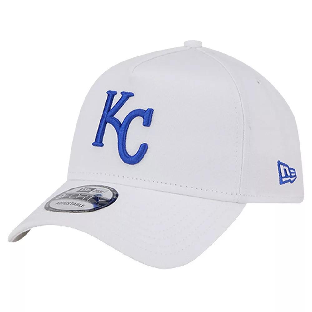 Mens New Era Kansas City Royals TC A-Frame 9FORTY Adjustable Hat Product Image