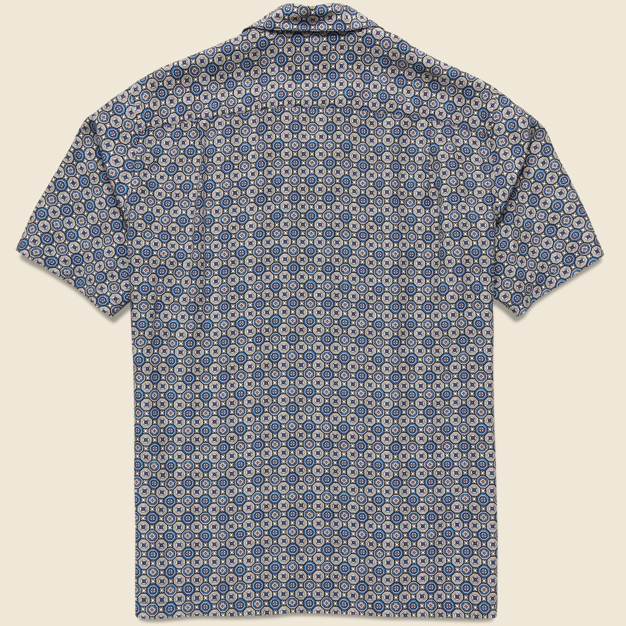Conte Camp Shirt - Blue Product Image