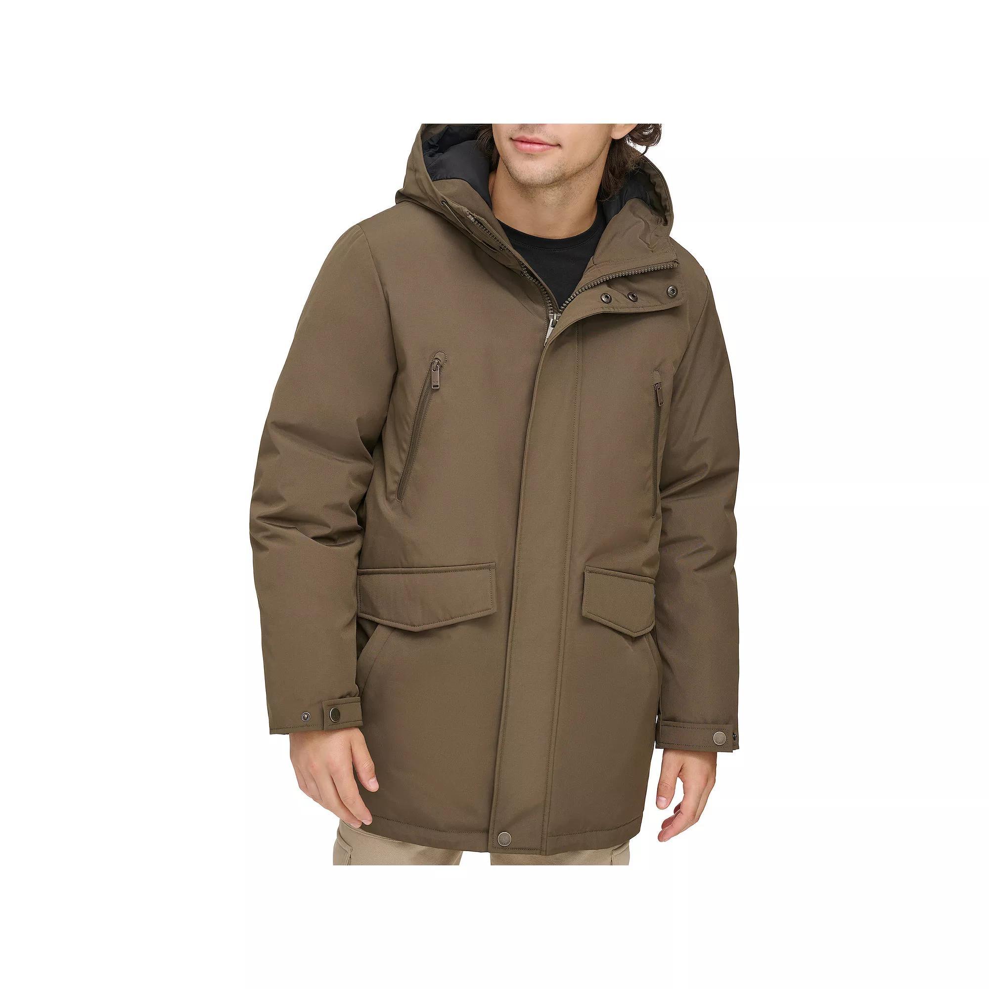 Men's Dockers® Heavyweight Coat, Size: Medium, Black Product Image