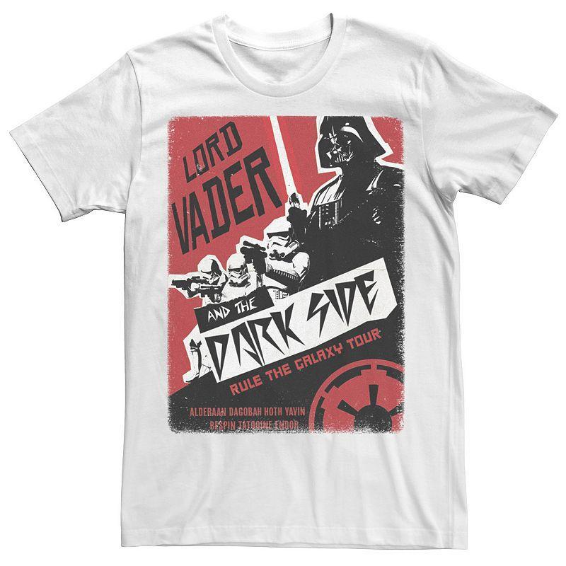 Men's Star Wars Lord Vader Poster Tee, Size: XL, White Product Image