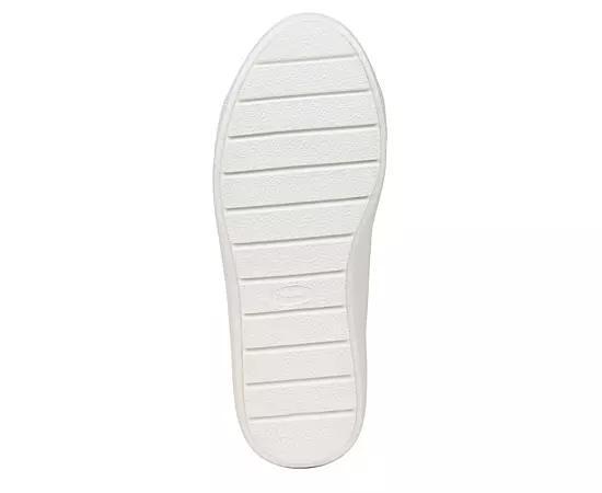 Dr. Scholl's Time Off Knit Women's Platform Sneakers, Size: 9, White Product Image
