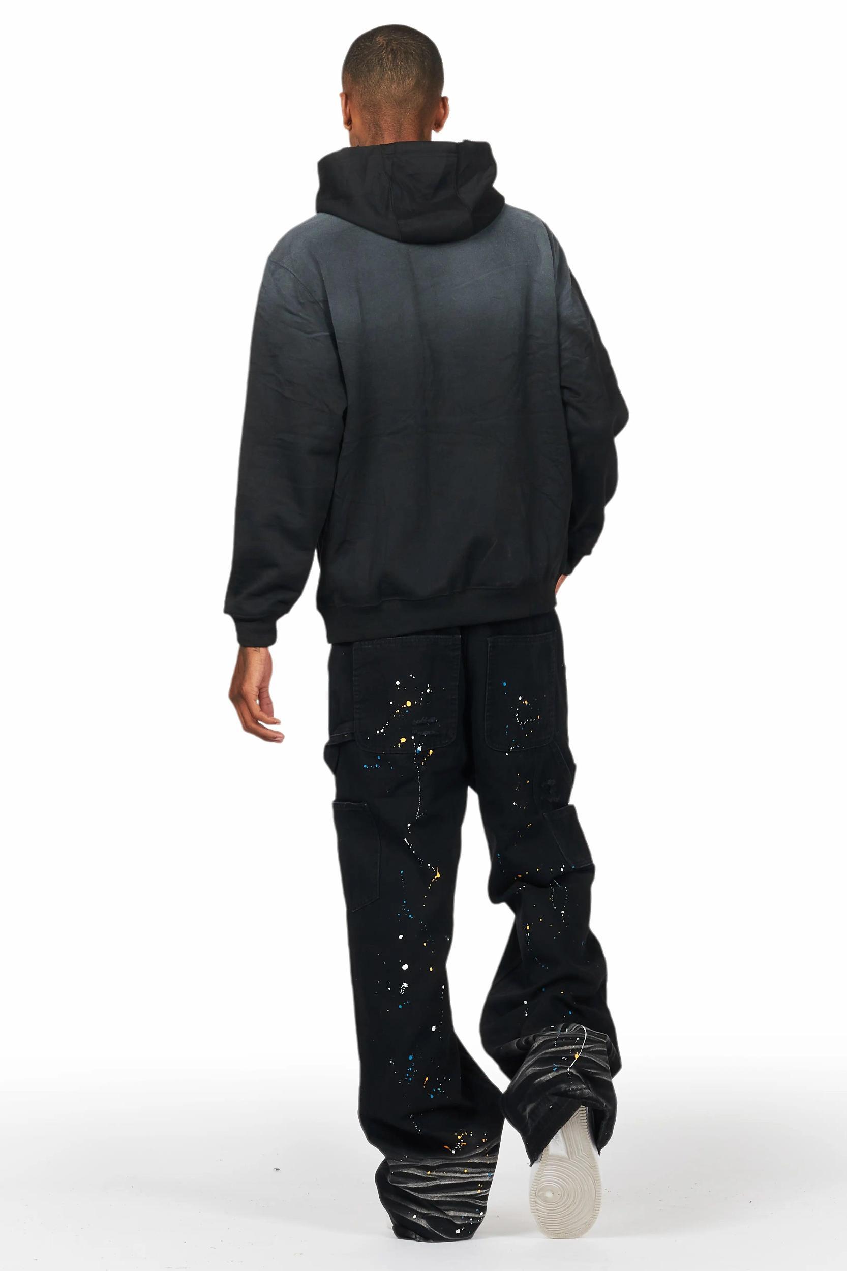 Naveen Black Baggy Fit Jean Male Product Image