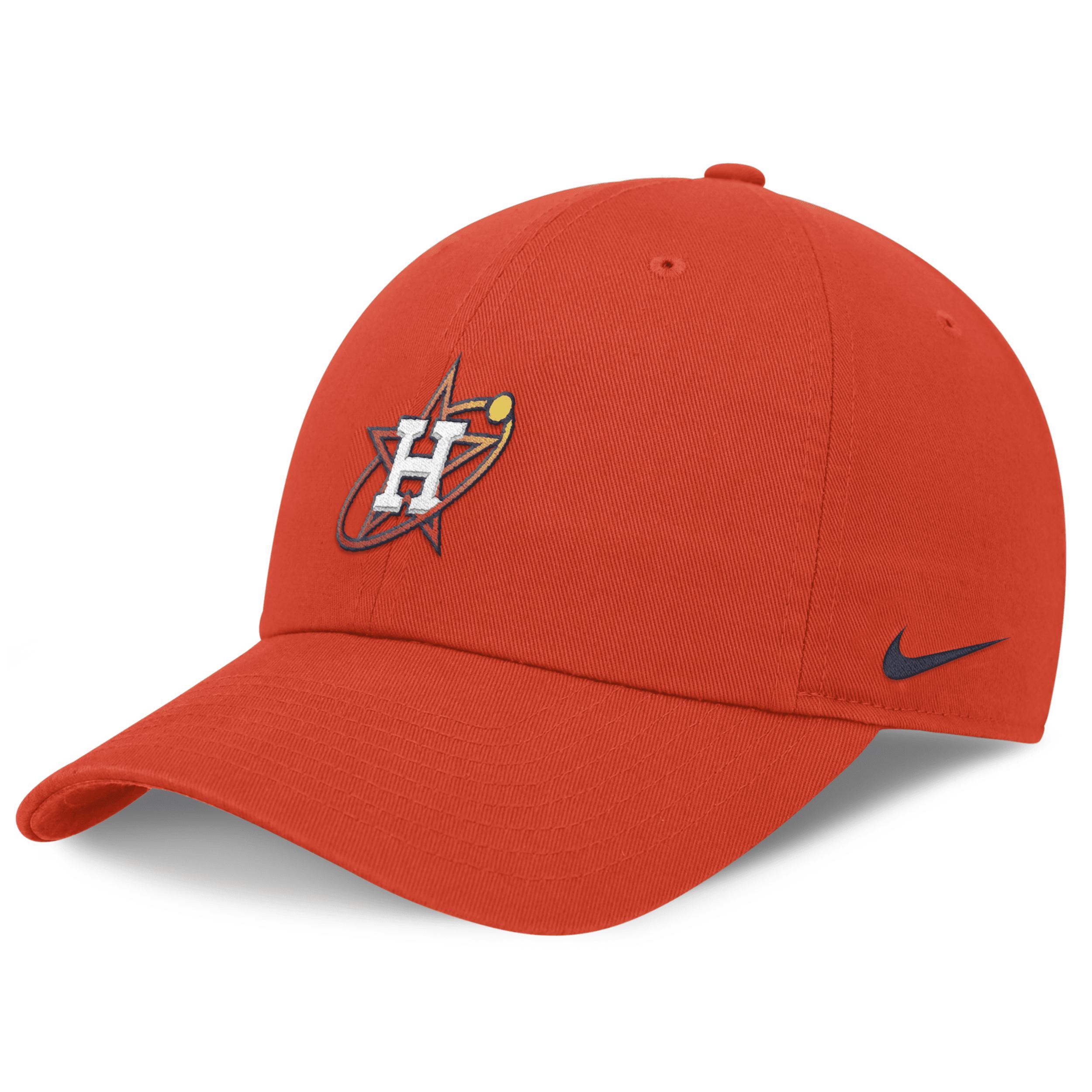 NIKE Men's Navy Houston Astros Evergreen Club Adjustable Hat In Collegenvy Product Image