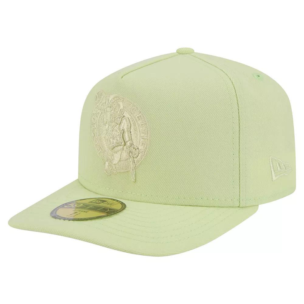 Mens New Era Boston Celtics Colorpack A-Frame Pinch Front 59FIFTY Fitted Hat Product Image