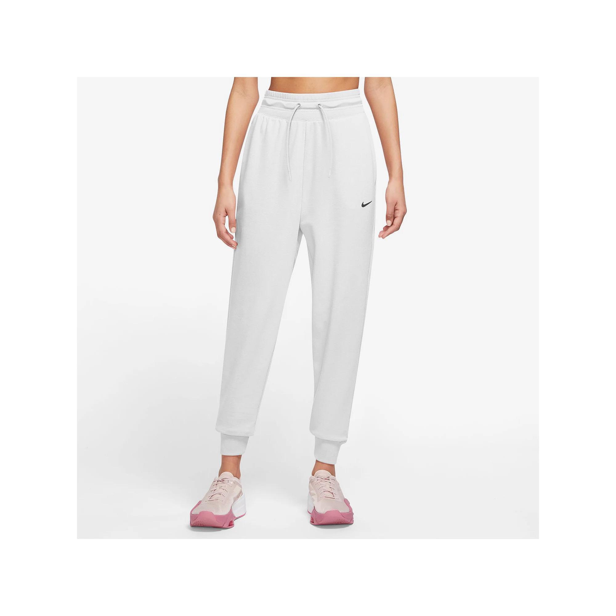 Women's Nike One Dri-FIT Joggers, Size: XXL, Carbon Grey Product Image