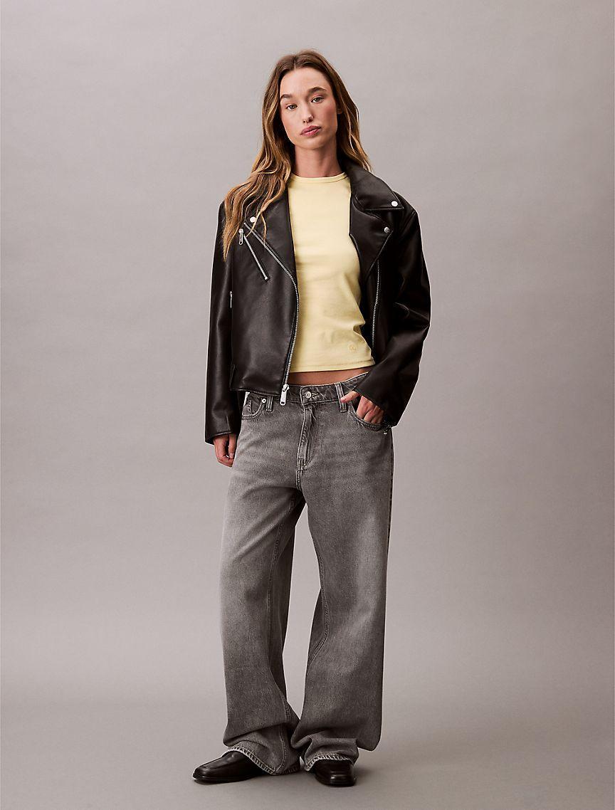 Cotton Contour Rib T-Shirt Product Image