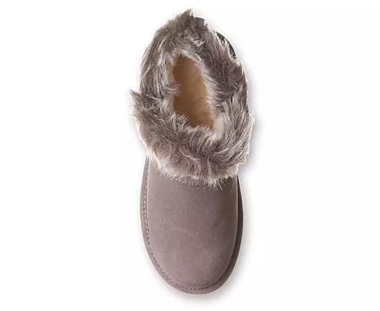 Bearpaw Jasmine Faux Fur Women's Short Boots, Size: 9, Black Ii Product Image