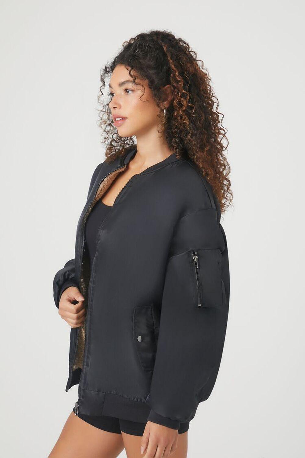 Faux Shearling Bomber Jacket | Forever 21 Product Image