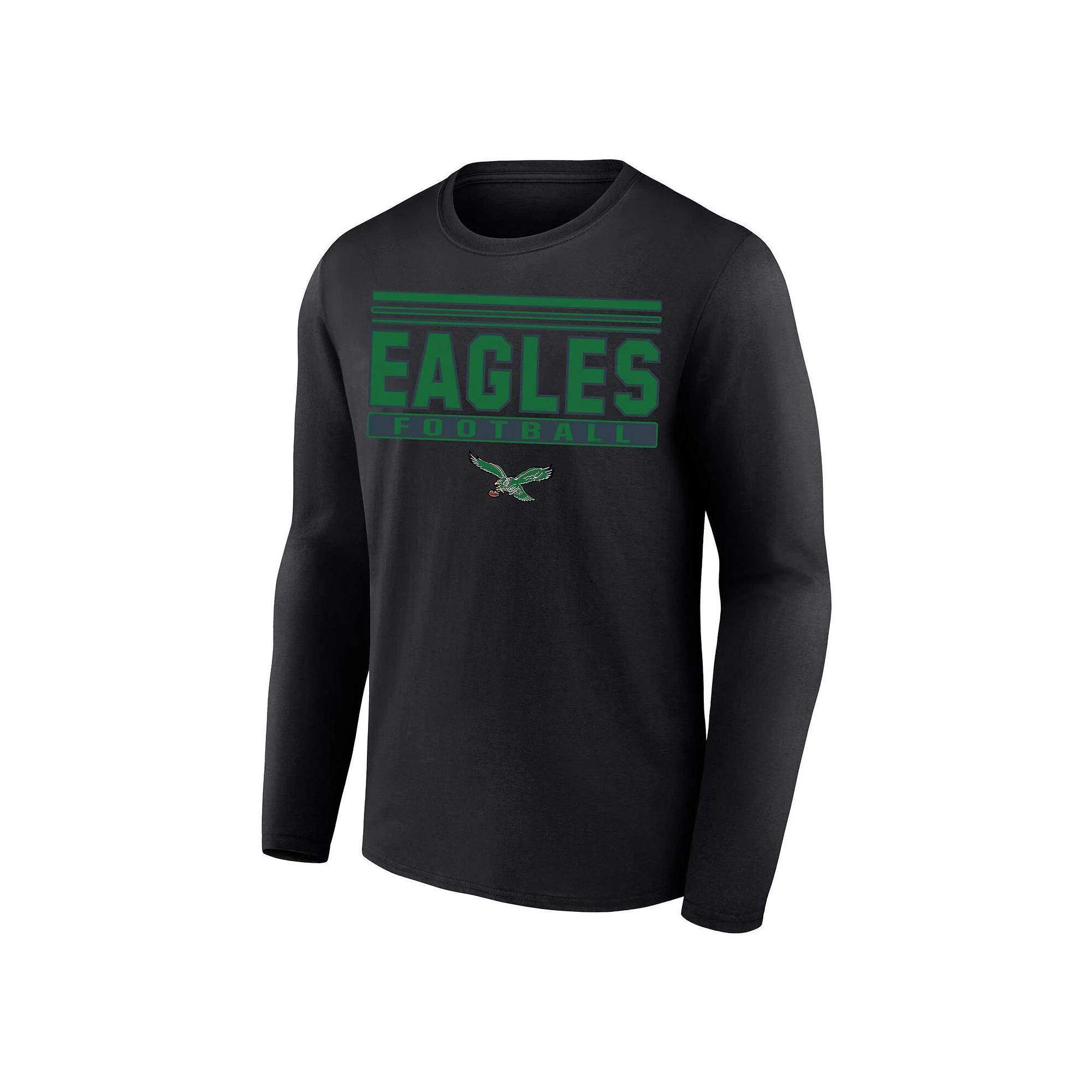 MLB Los Angeles Angels Men's Long Sleeve Core T-Shirt : 100% Cotton, Crew Neck, Tagless Product Image