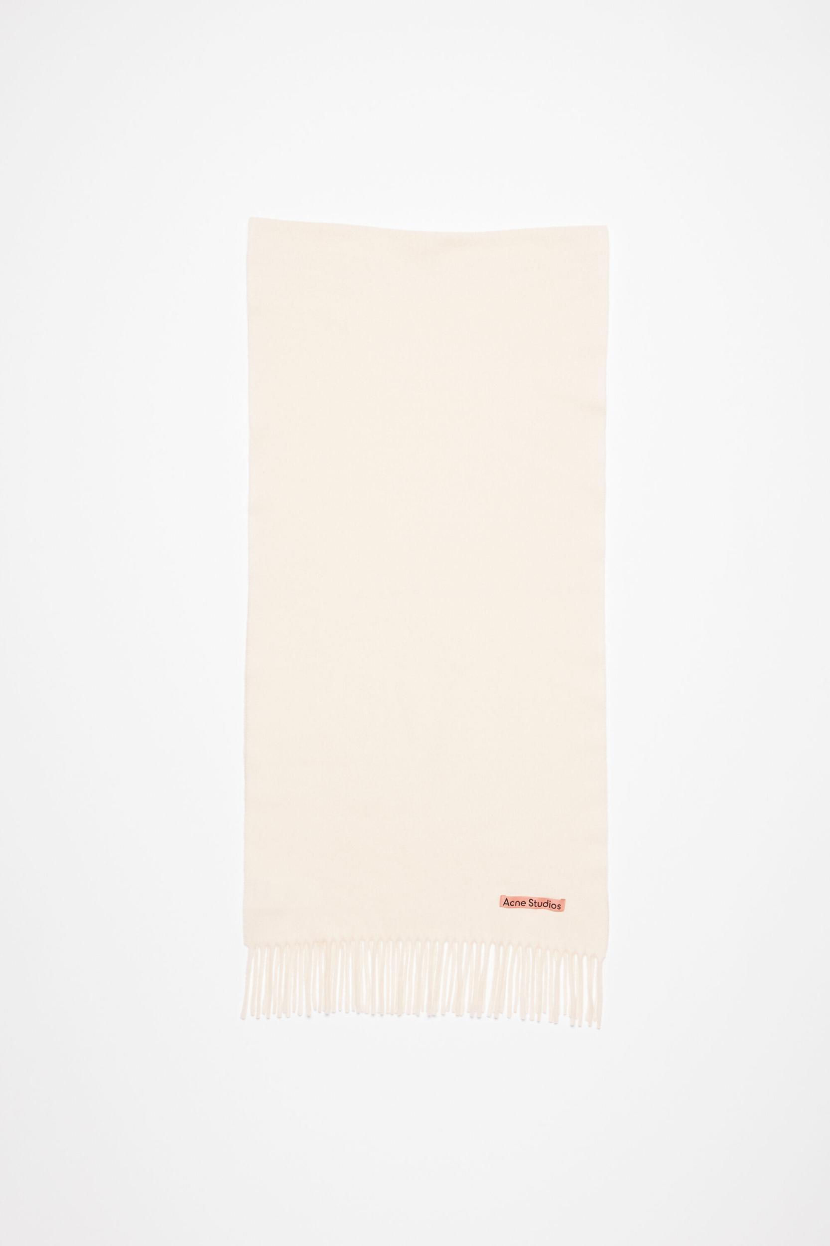 Fringe wool scarf – Narrow Product Image