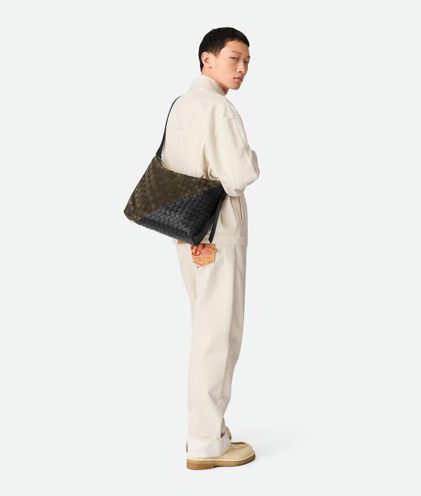 Men's Small Traveler in Black/kaki/fondant/natural Product Image