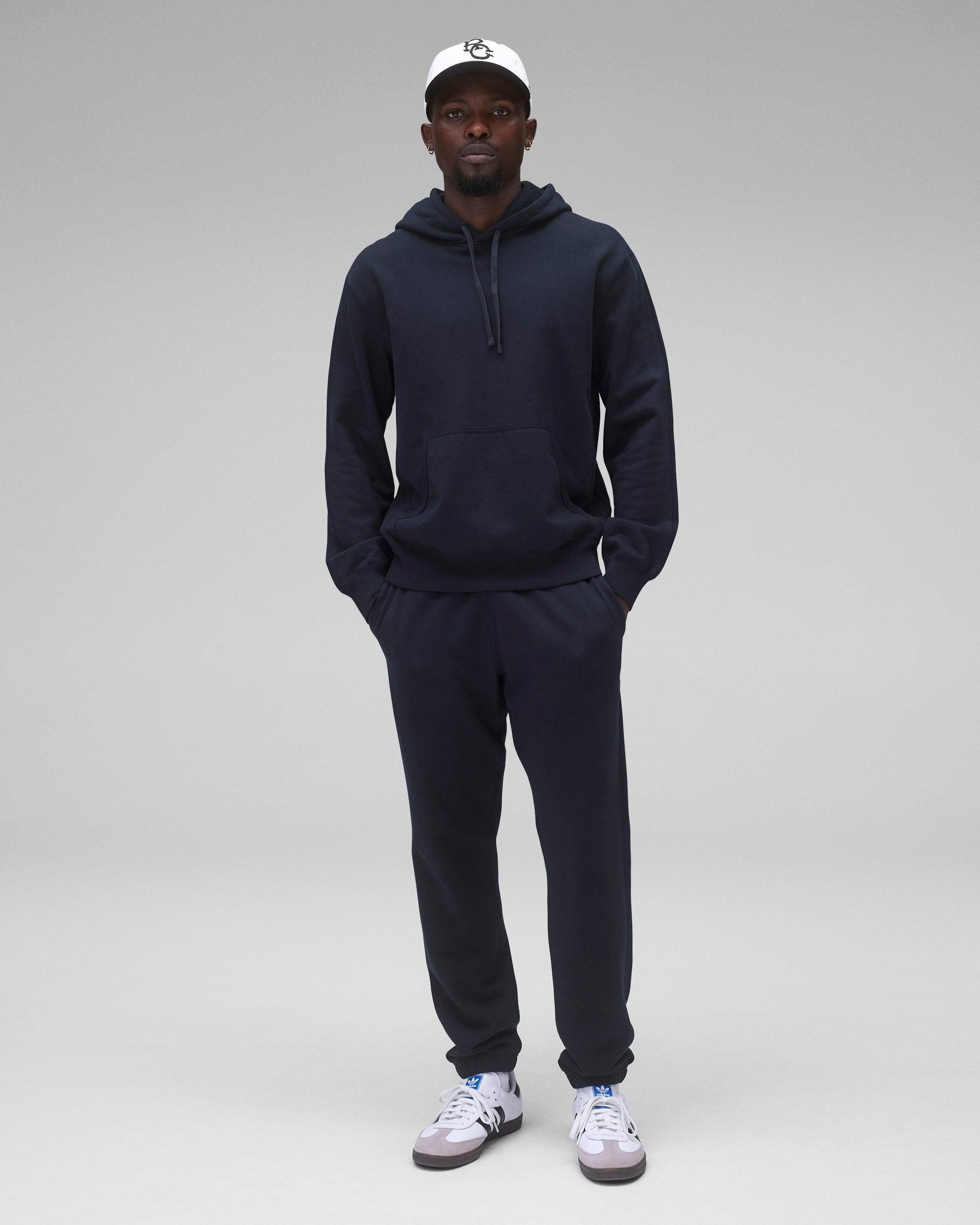 Midweight Terry Slim Zip Hoodie Male Product Image