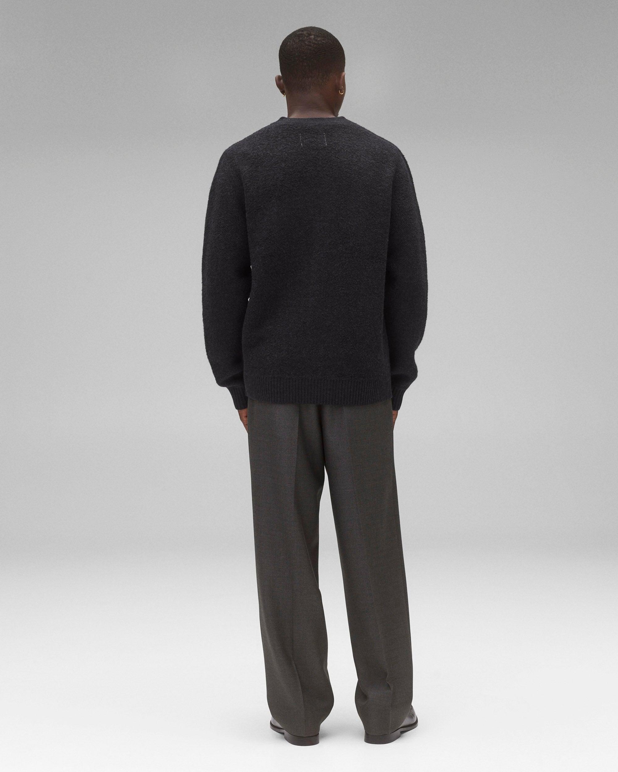 Textured Boucle Turf Cardigan Male Product Image