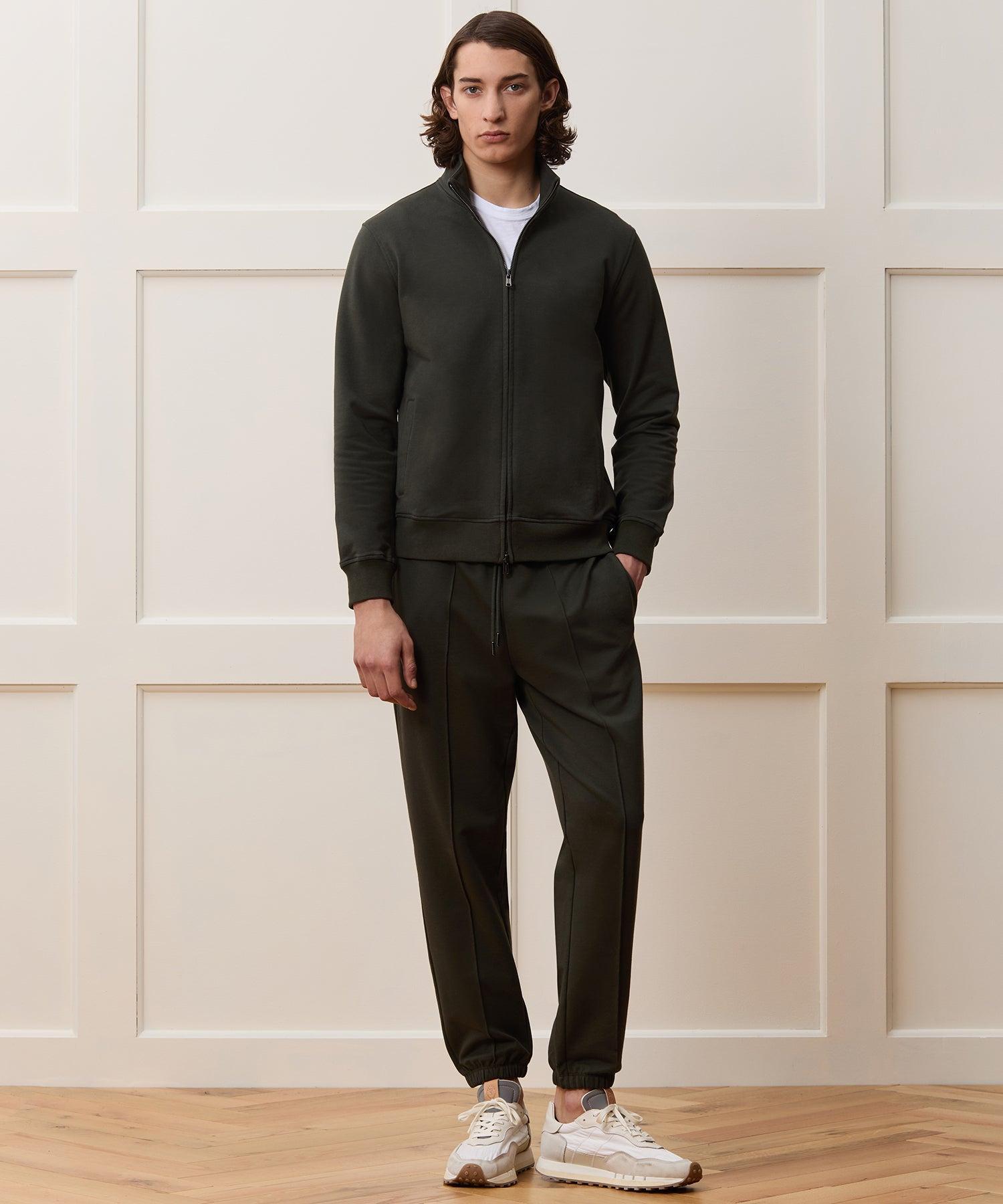 Travel Terry Full-Zip Track Jacket Product Image