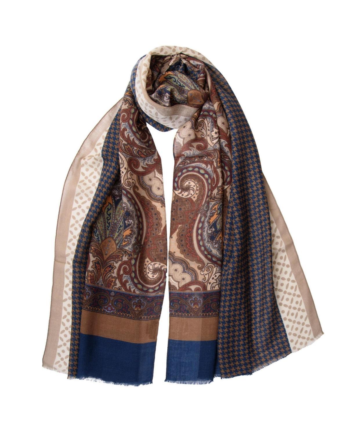 Elizabetta Mens Aosta - Wool Scarf - Burgundy Product Image