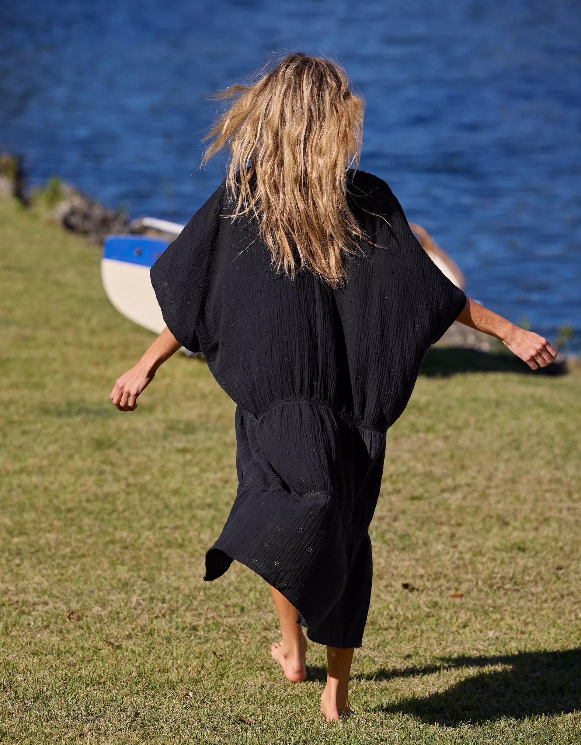 Aerie Tiered Ruffle Maxi Cape Product Image