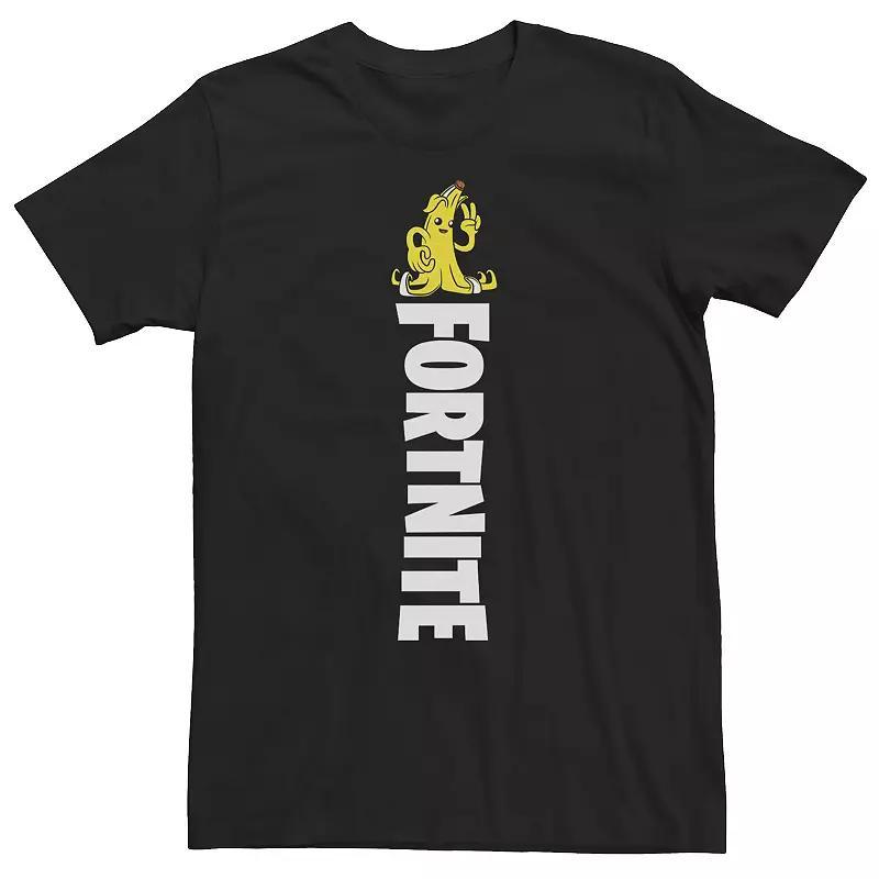 Big & Tall Fortnite Peely Peace Vertical Logo Tee, Men's, Size: 3XL Tall, Grey Heather Product Image