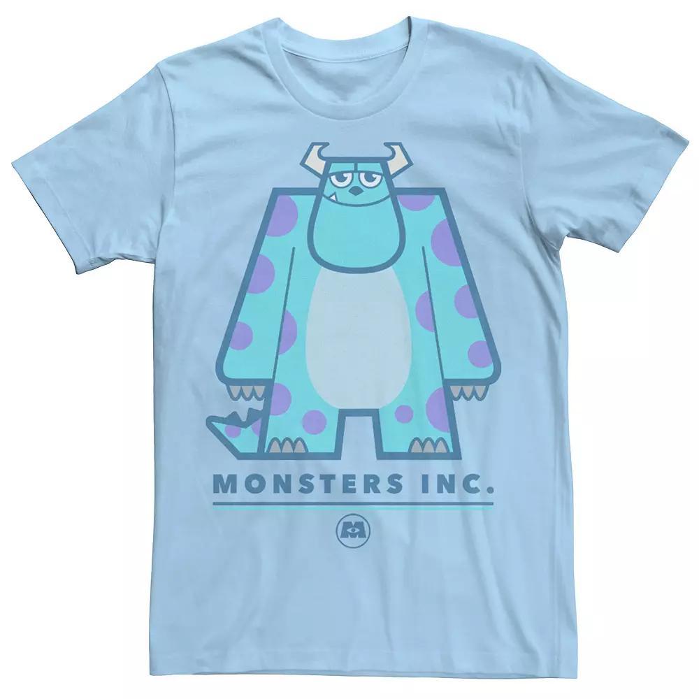 Disney / Pixar's Monster's Inc. Sully Men's Portrait Tee, Size: Medium, Light Blue Product Image