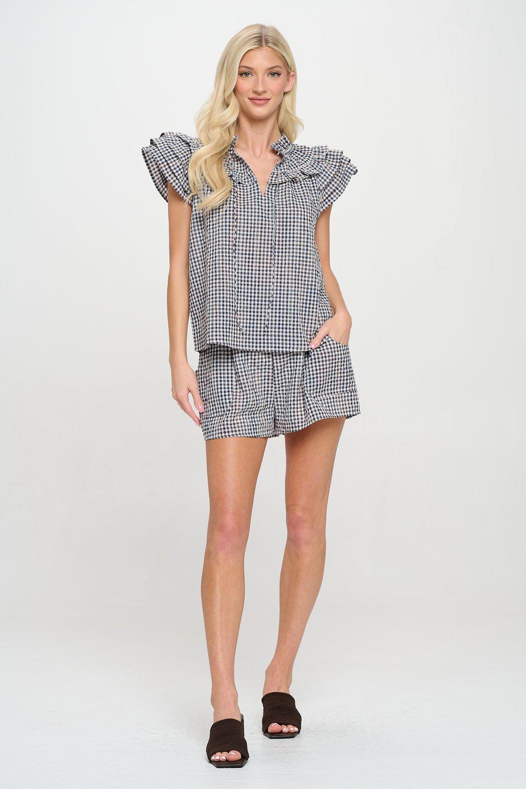 Sienna Plaid Top Product Image