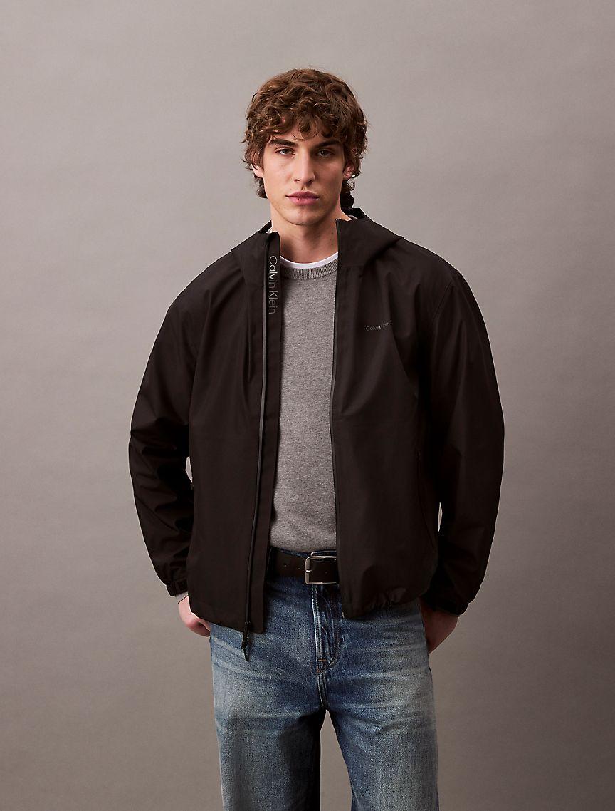 Calvin Klein Mens Tech Shell Hooded Jacket Product Image