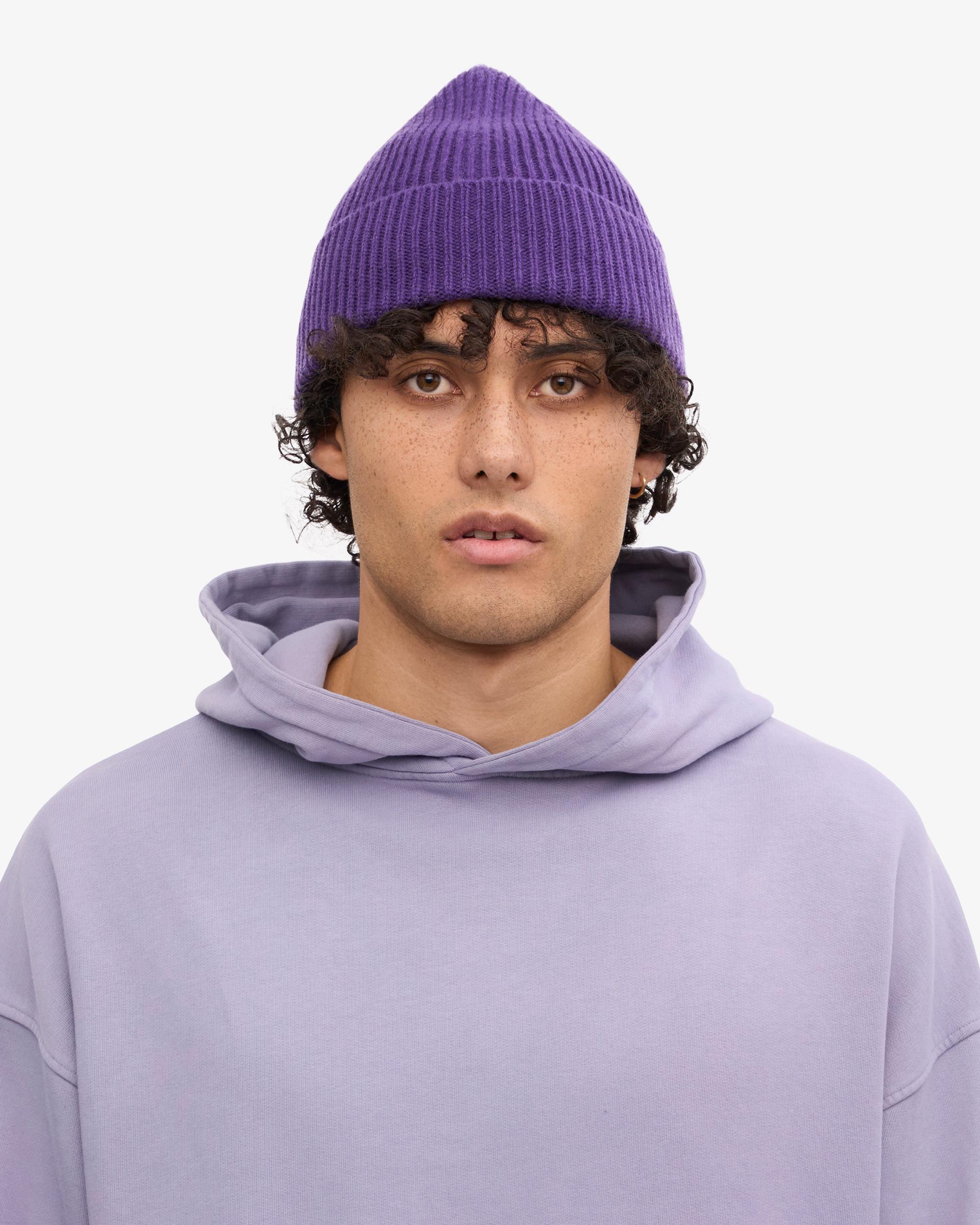 Merino Wool Beanie - Dusty Olive Product Image