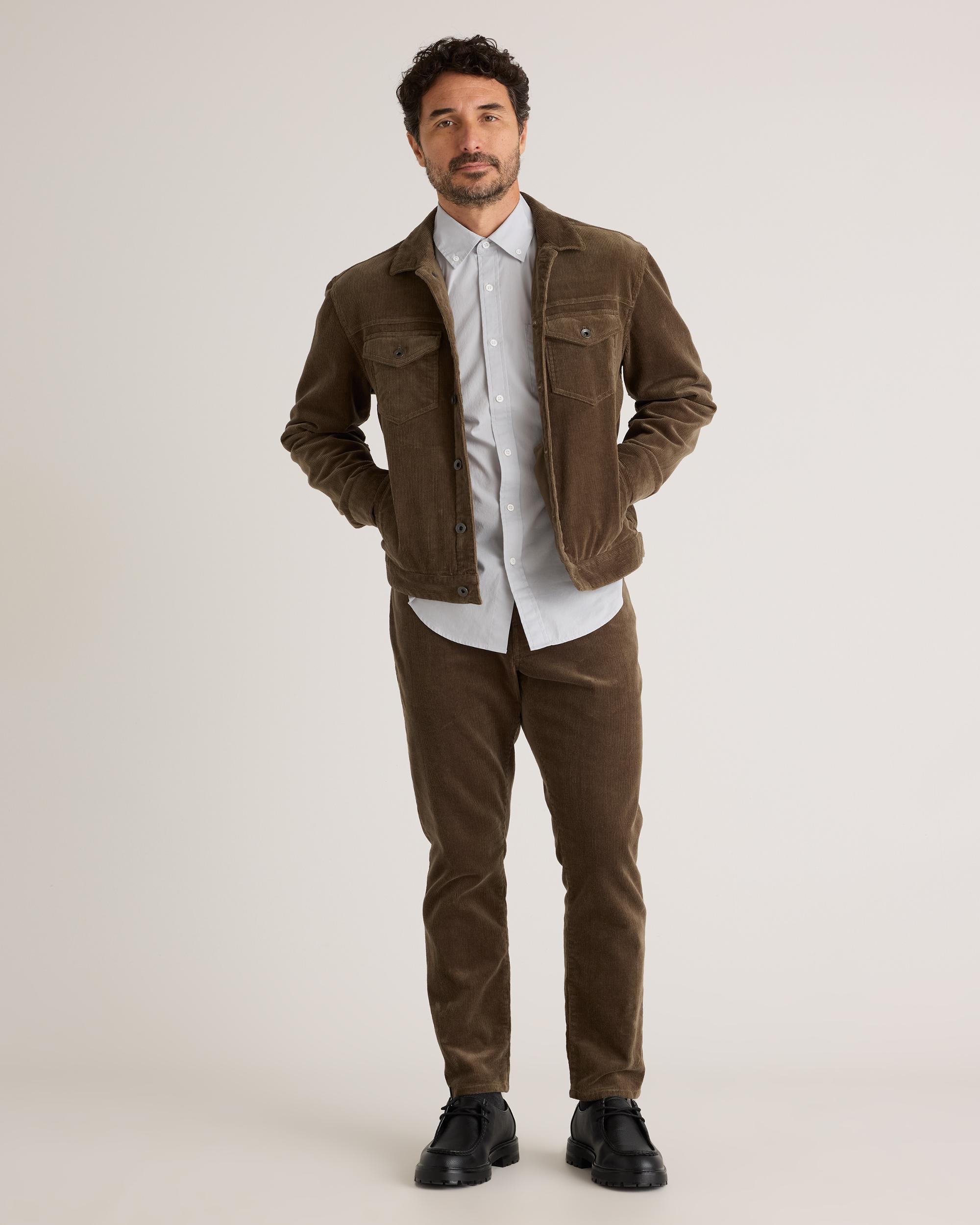Quince | Men's Stretch Poplin Shirt Organic Cotton Product Image