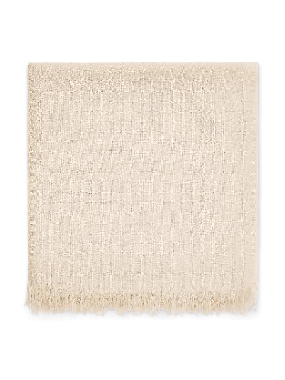 Womens Giant Check Wool Scarf Product Image