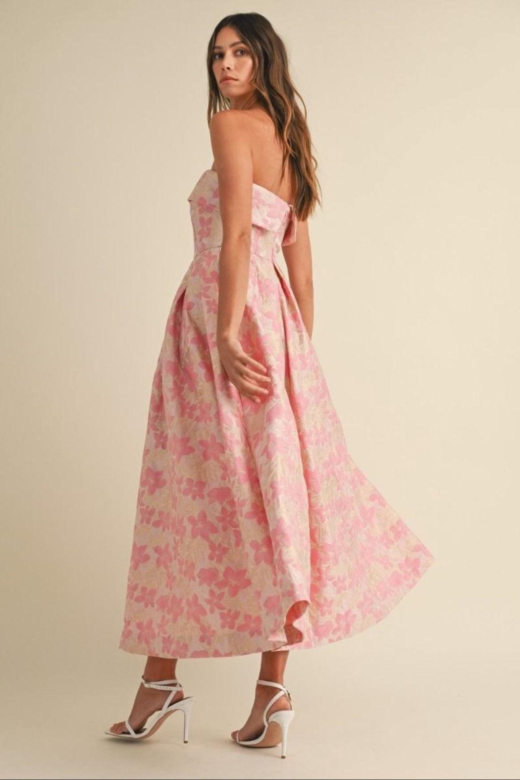 Floral Jacquard Dress Product Image