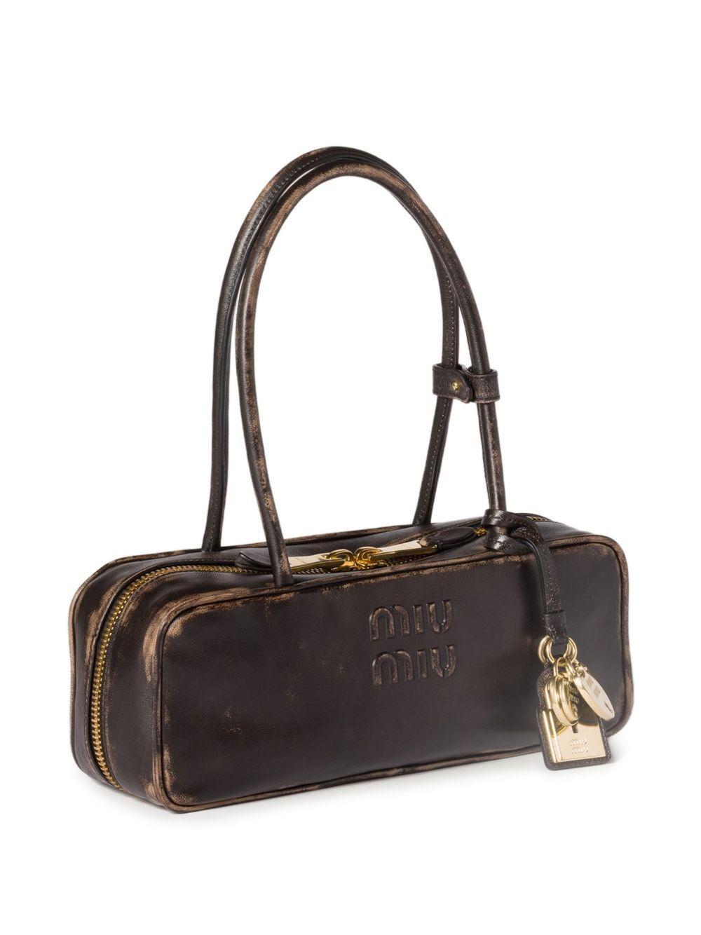 Beau logo-embossed tote bag Product Image