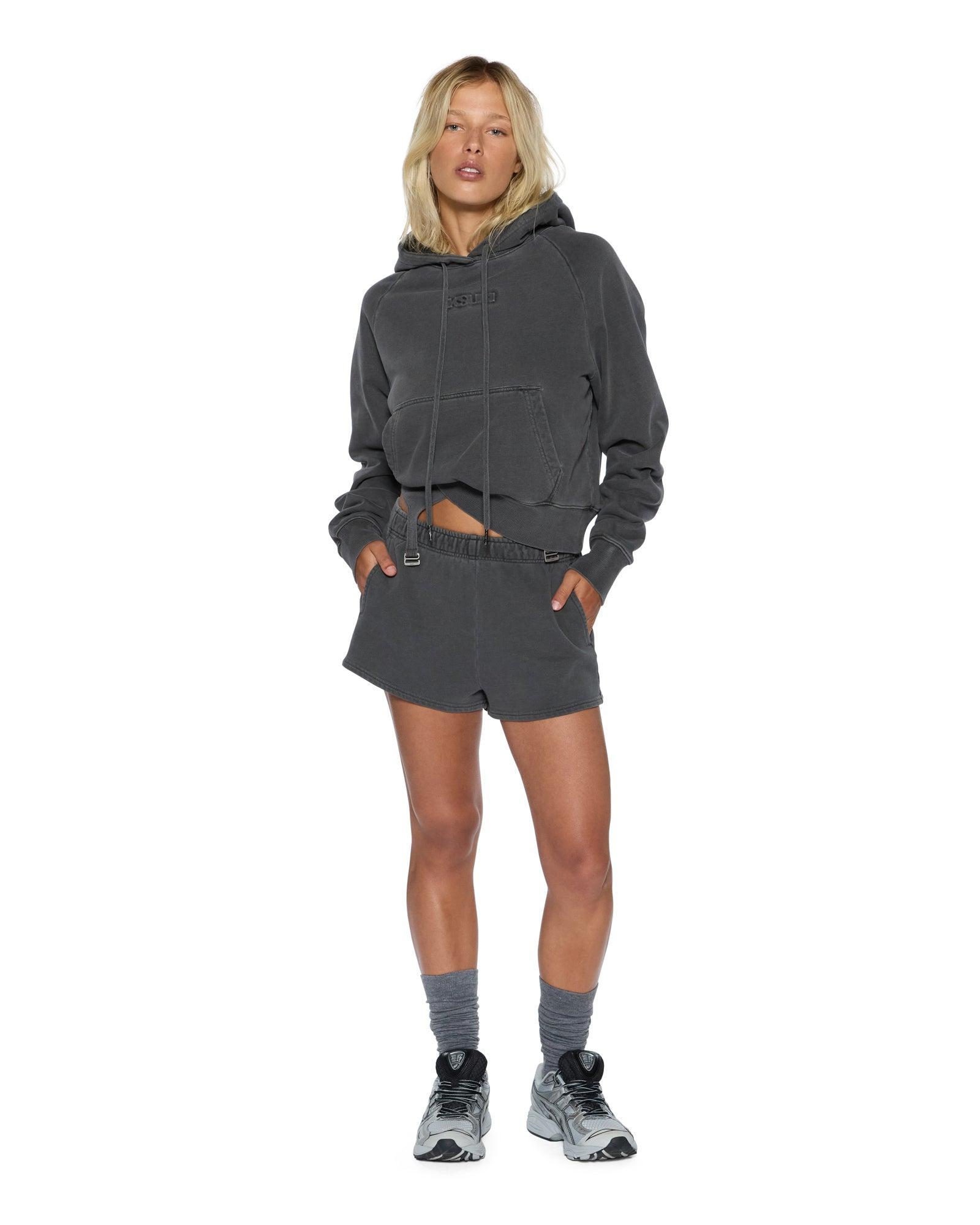 ORIGIN HOODIE CHARCOAL Female Product Image