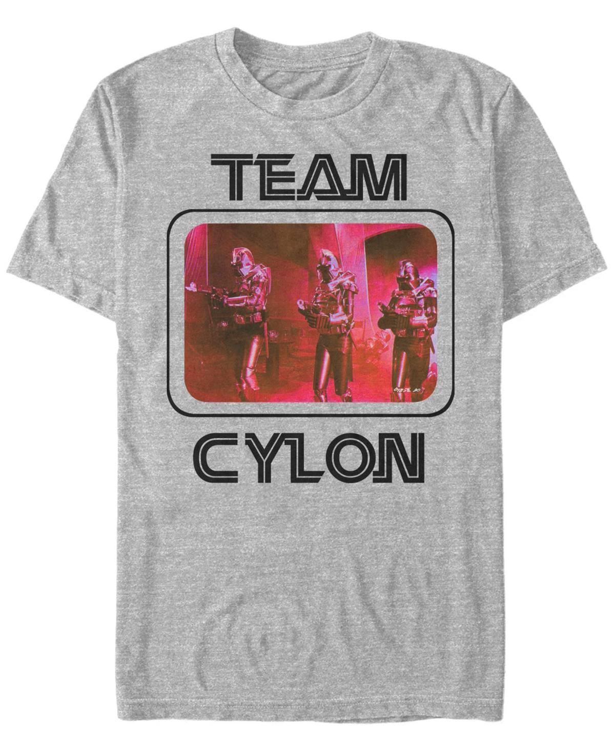 Men's Battlestar Galactica Team Cylon Tee, Size: XXL, Athletic Grey Product Image