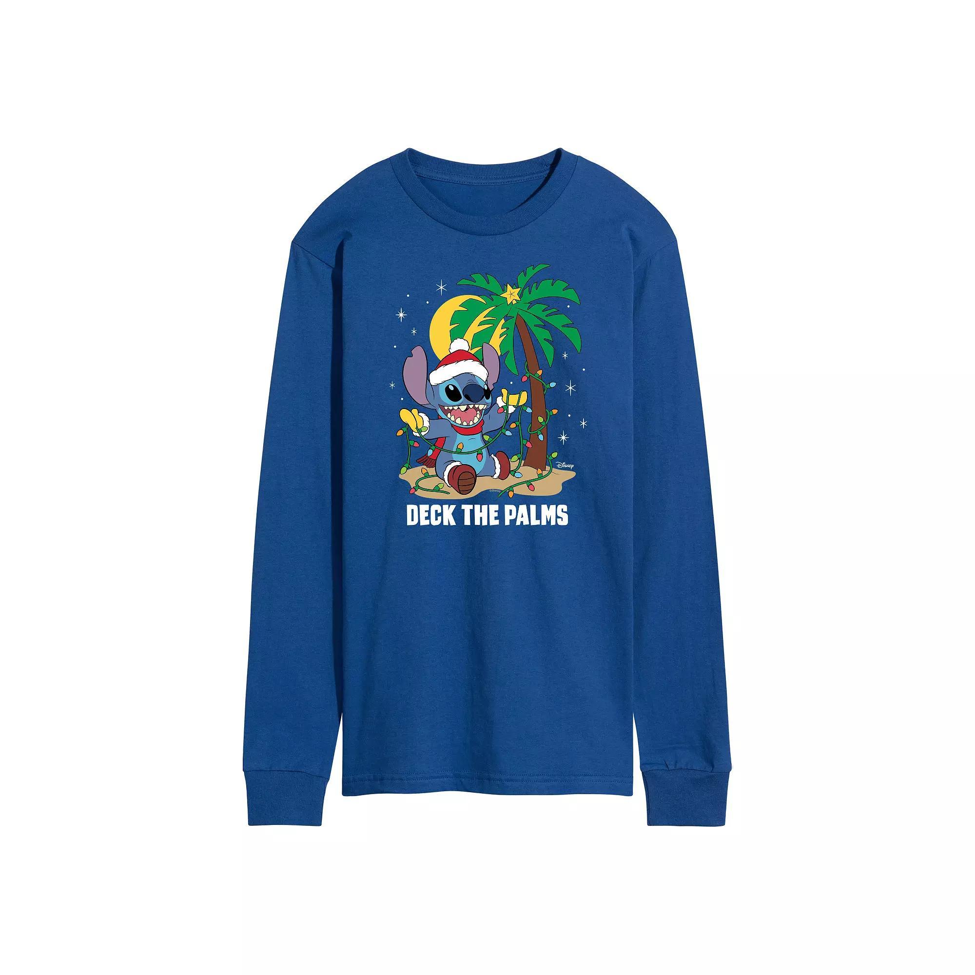 Disneys Lilo & Stitch Deck The Palms Tee, Mens Product Image