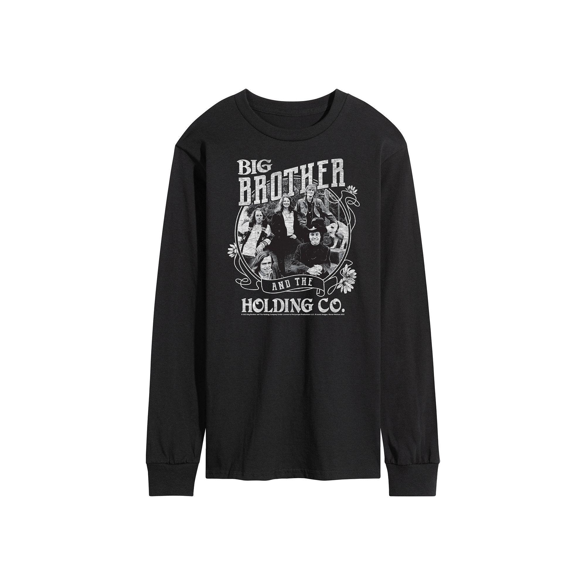 Mens Cold Pizza Lover Long Sleeve Graphic Tee Product Image