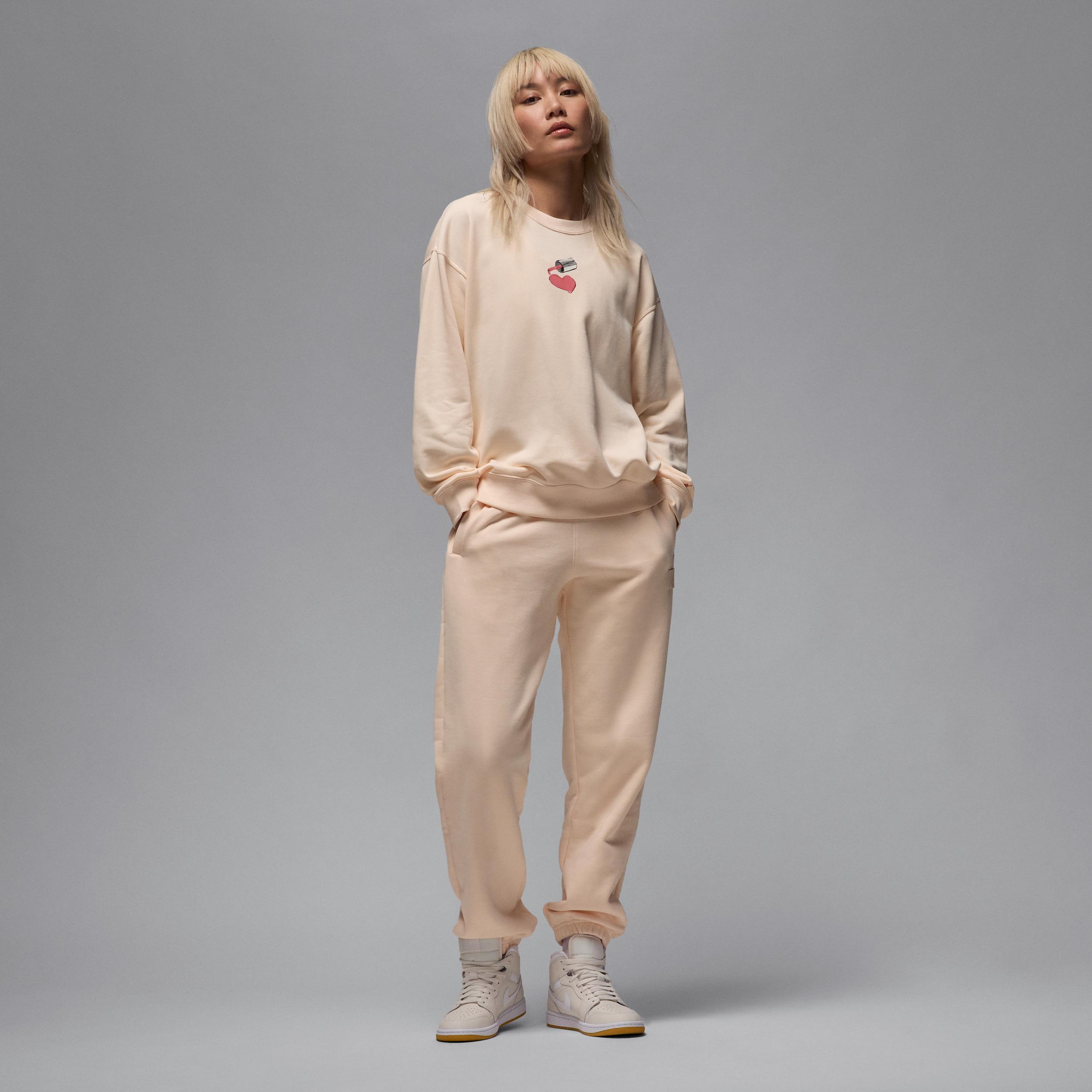 Women's Jordan Brooklyn Fleece Crew-Neck Sweatshirt Product Image