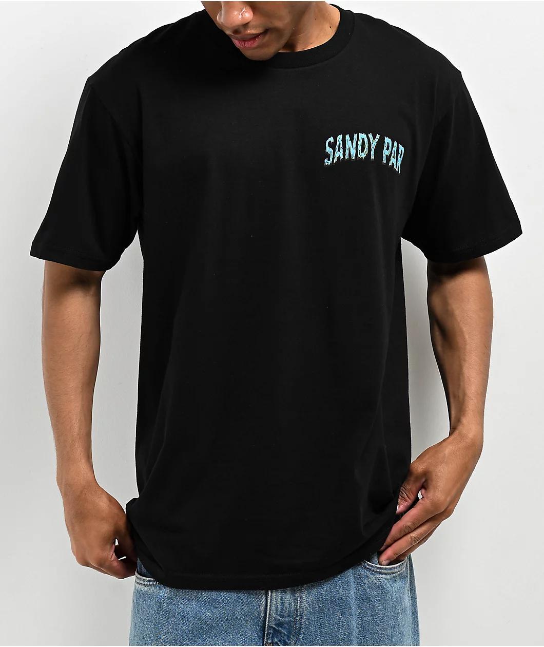 Sandy Par Manifest Hole In One Black T-Shirt Product Image