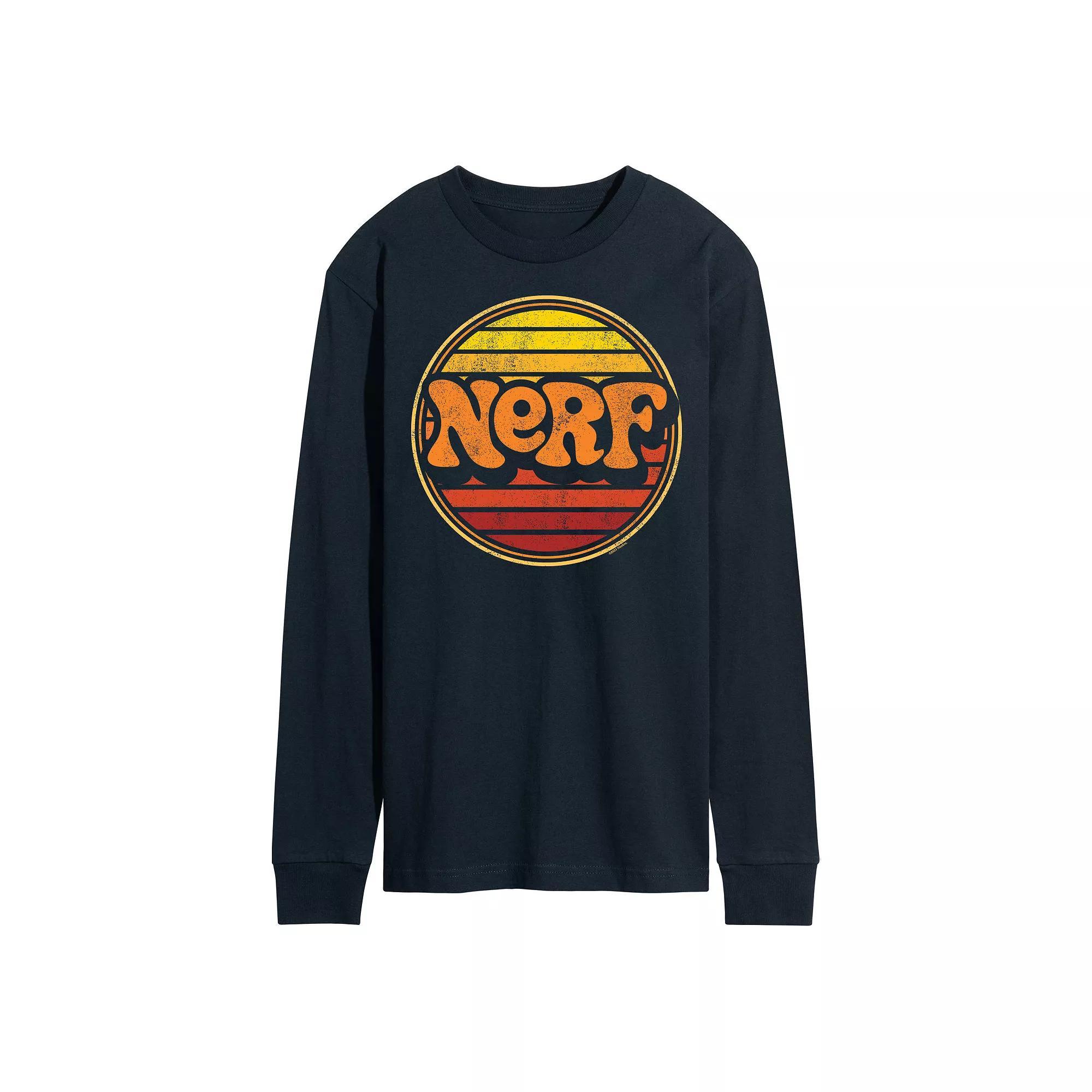Mens Mean Girls Regina Long Sleeve Graphic Tee Blue Product Image