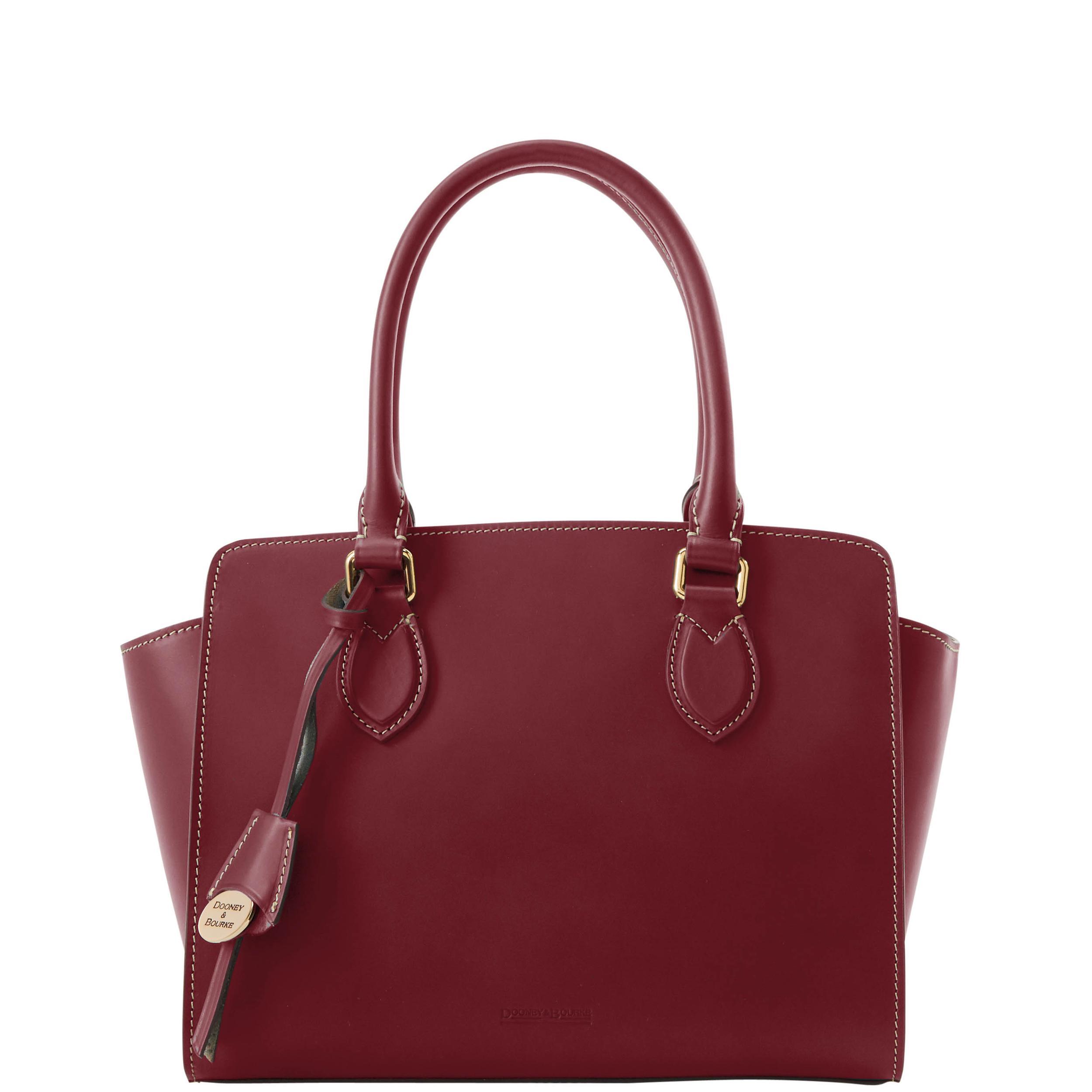 Dooney & Bourke Womens Alto Flavia Leather Tote Bag in Fir Product Image