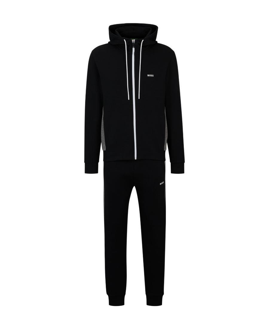 HUGO BOSS Logo Logo Sports Suit In Black Product Image