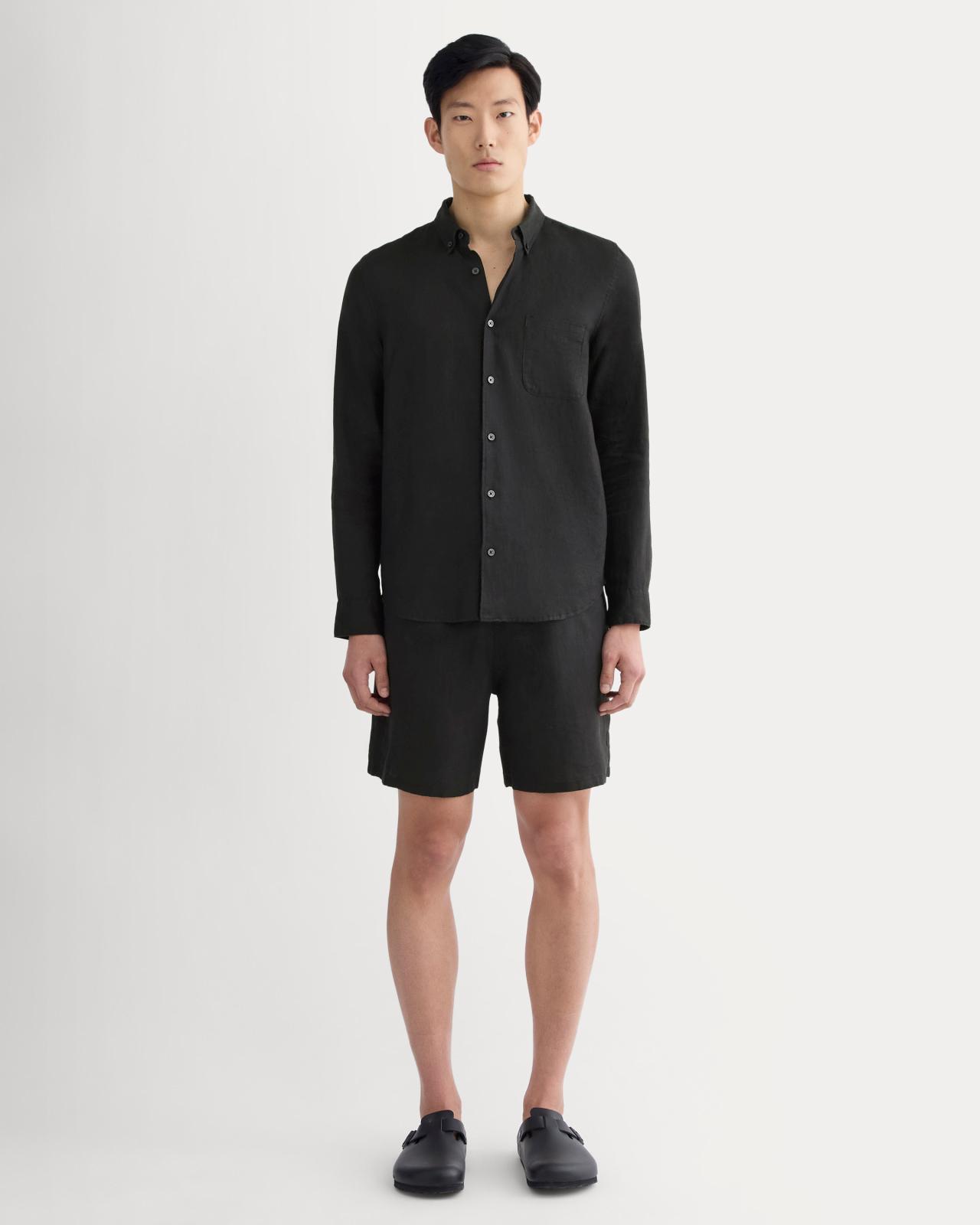 The Classic Shirt in Linen Product Image