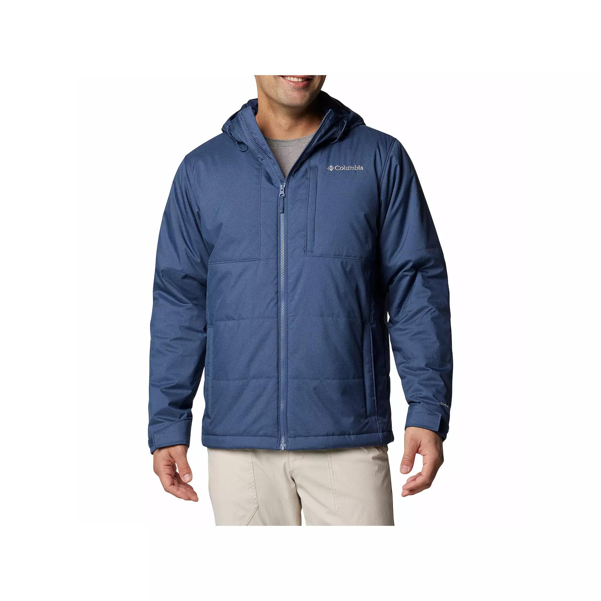 Men's Columbia Montague Falls III Jacket, Size: Small, Delta Product Image