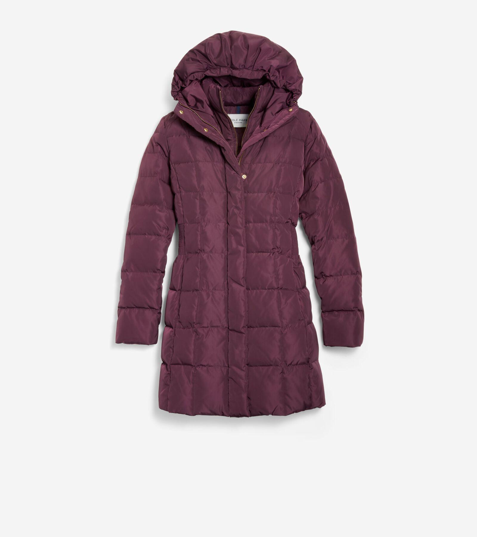 Cole Haan Zip-Front Puffer Coat Product Image