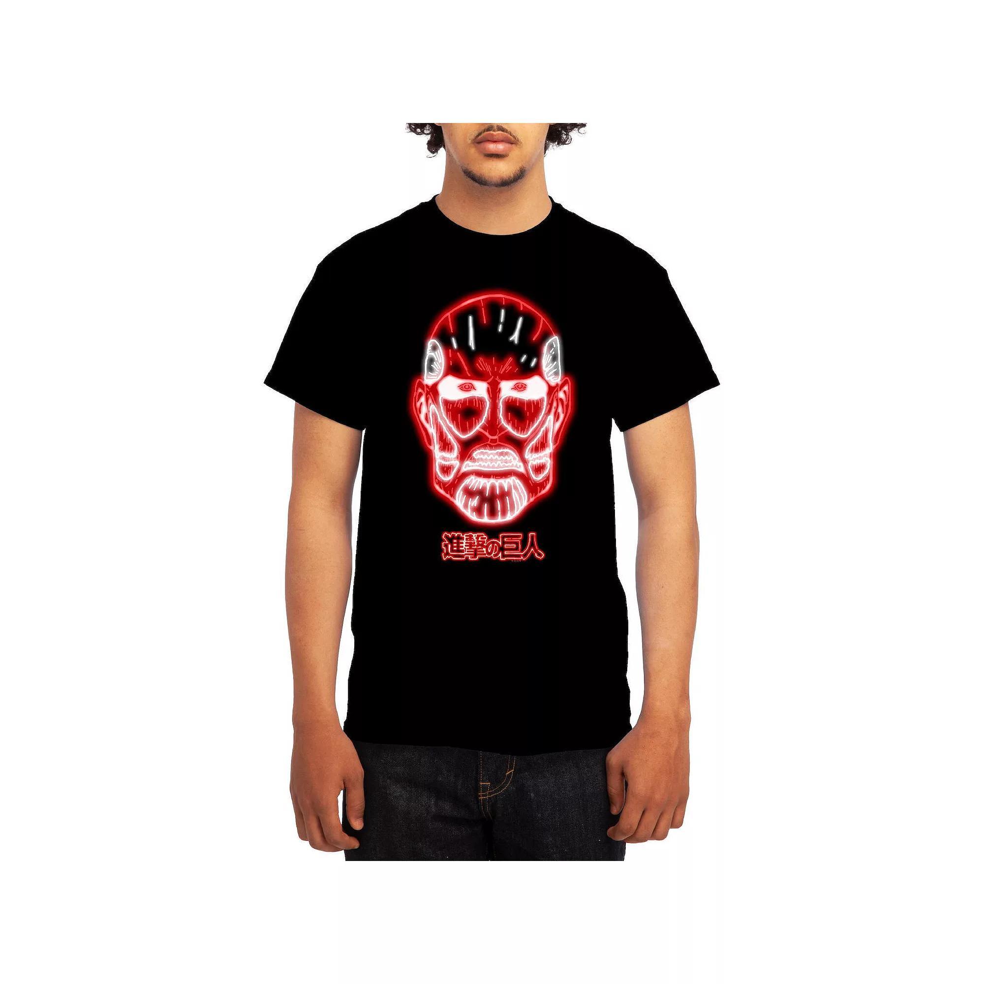 Men's Attack on Titan Distressed Scout Symbol Graphic Tee, Boy's, Size: Medium, Green Product Image