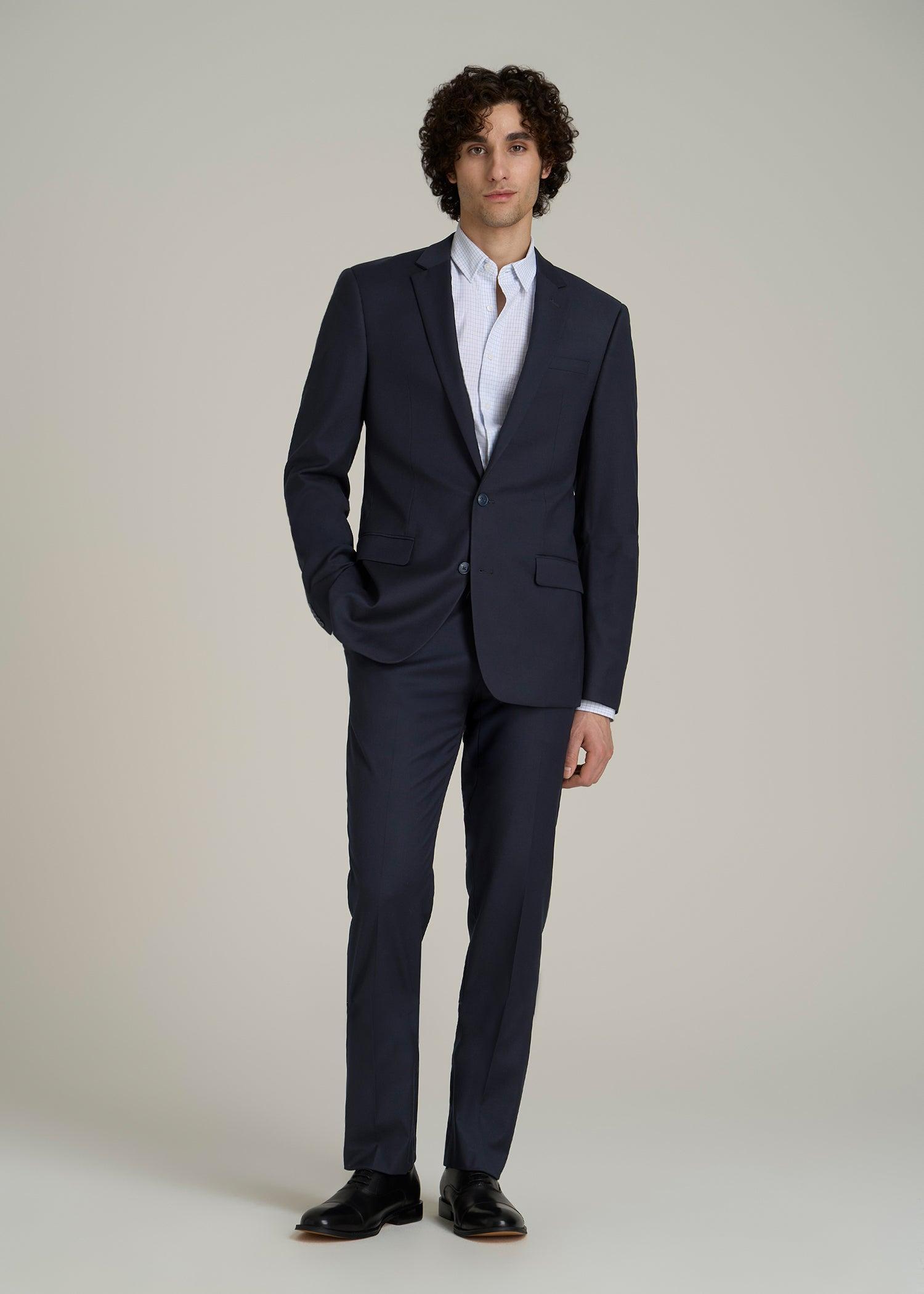 Suit Jacket for Tall Men in True Navy Product Image