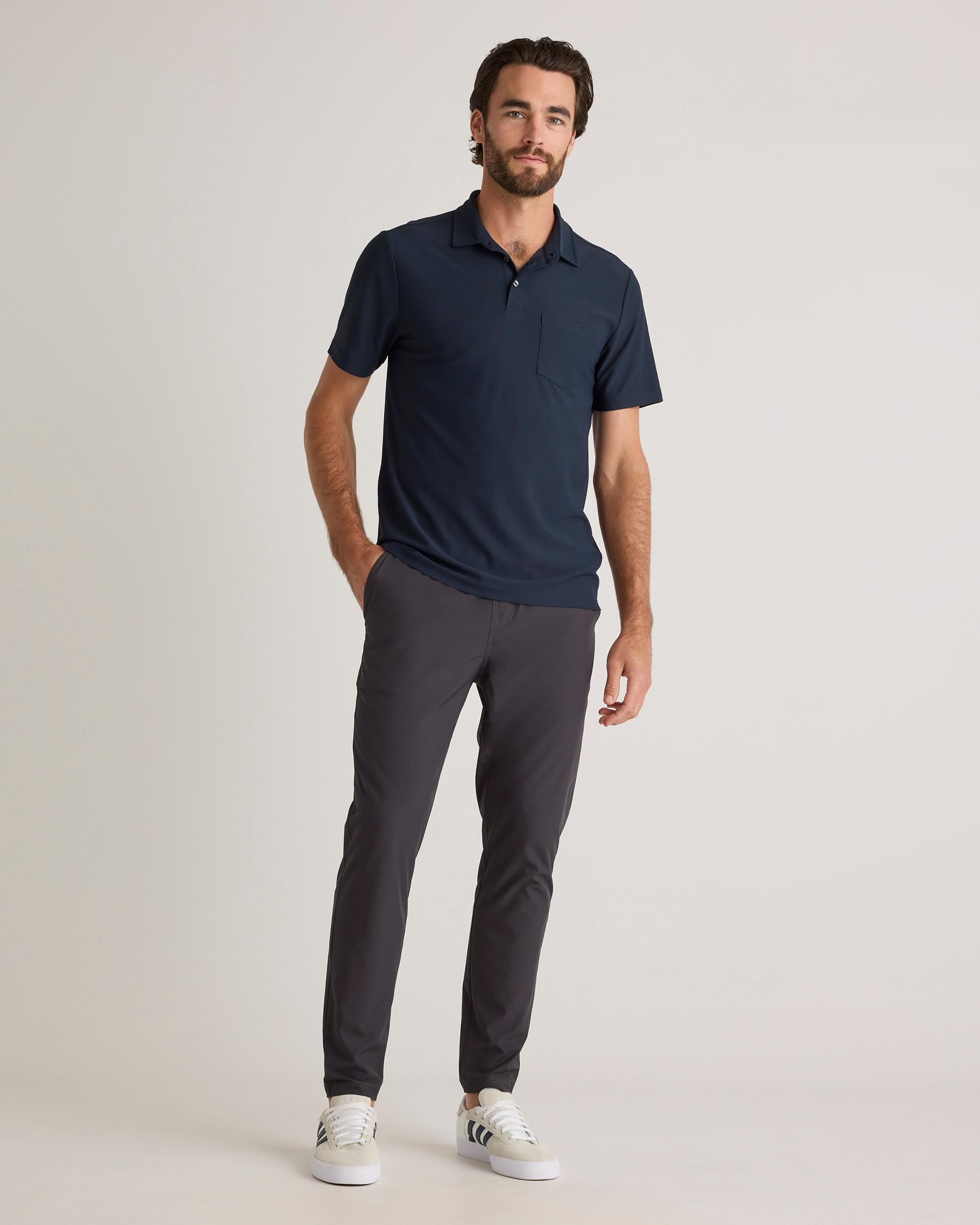 Quince | Men's ProPique Performance Polo Recycled Polyester Product Image