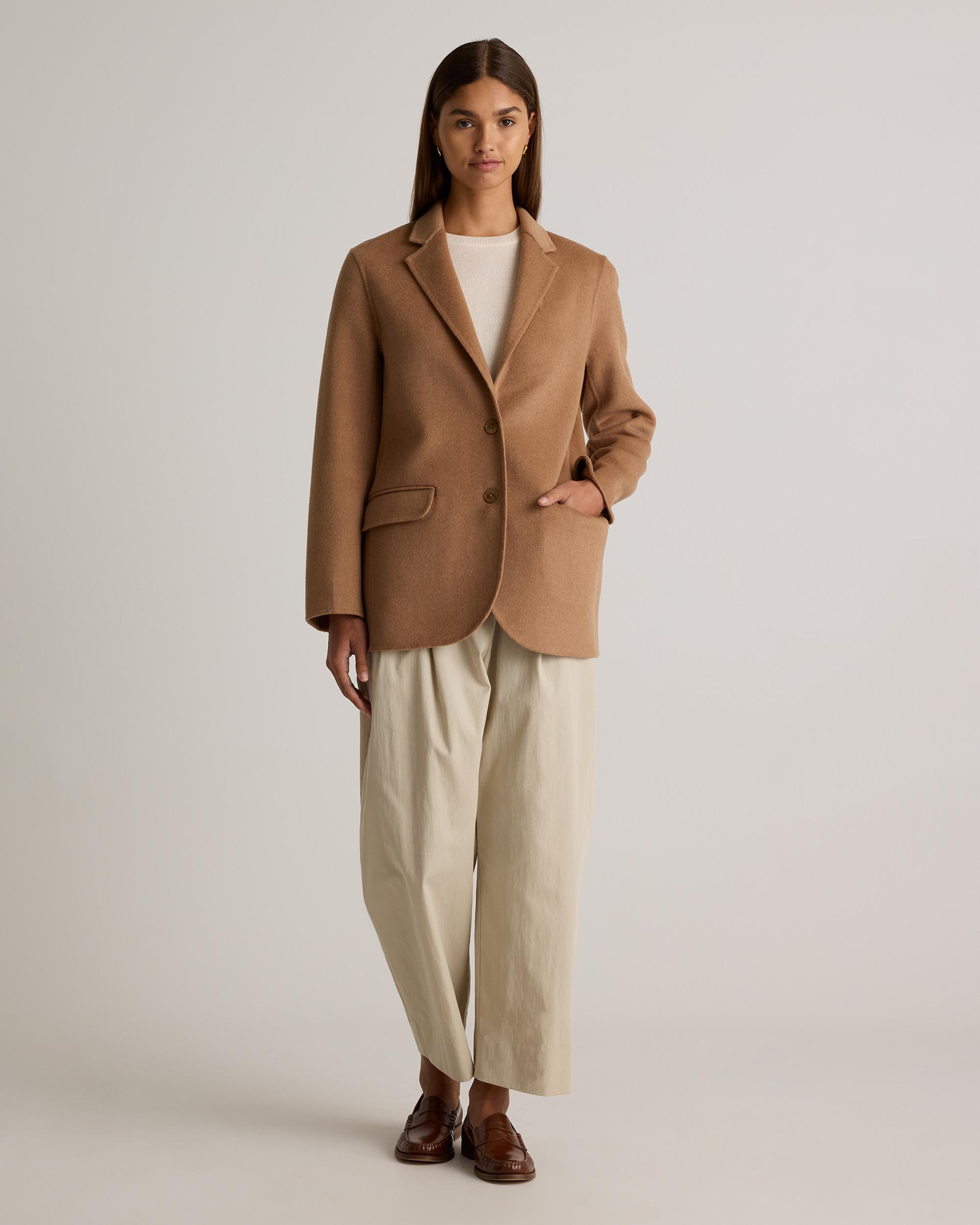 Quince | Women's Double-Faced Merino Wool Soft Blazer Wool/Nylon Product Image
