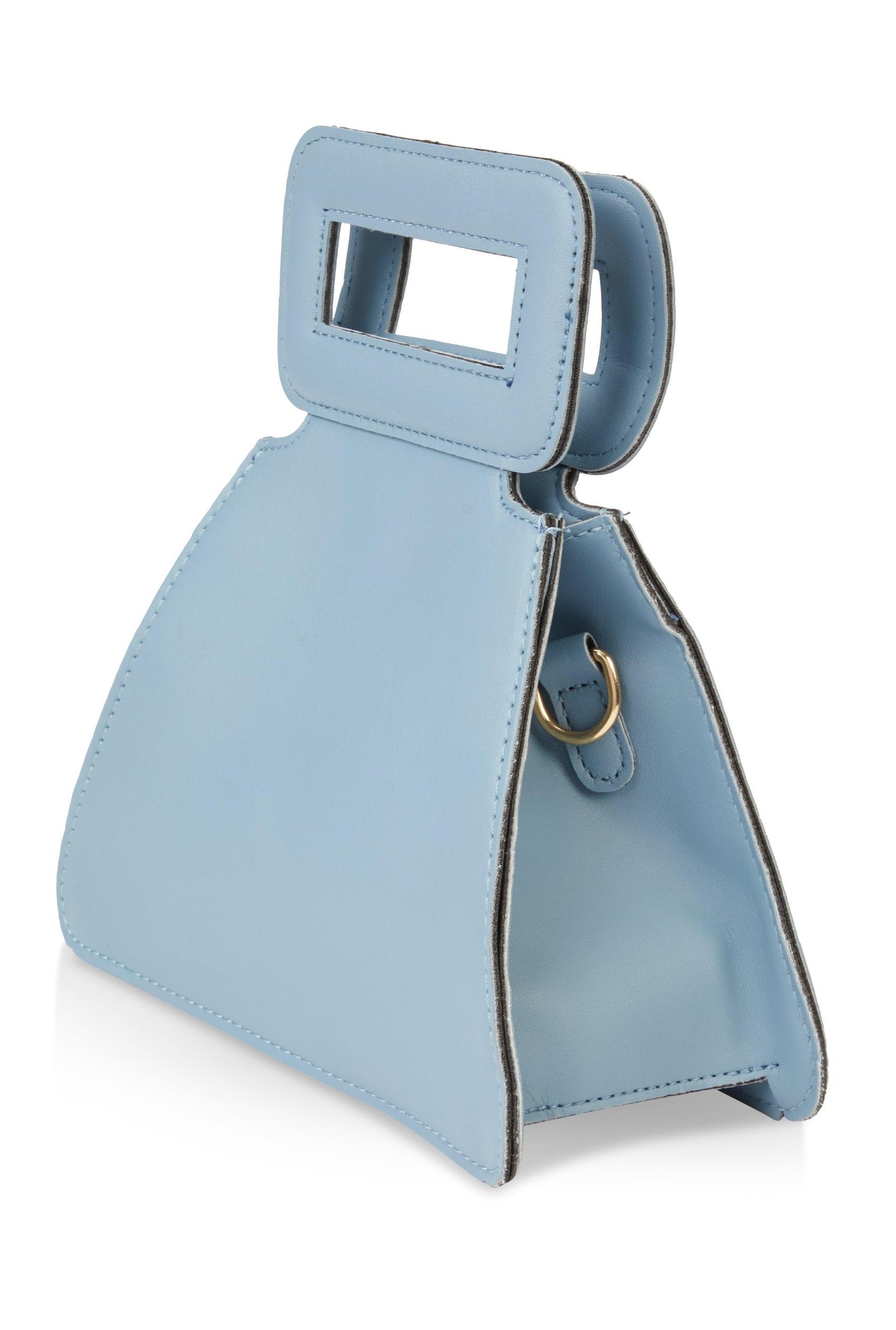 Square Handle Convertible Crossbody Bag Female Product Image