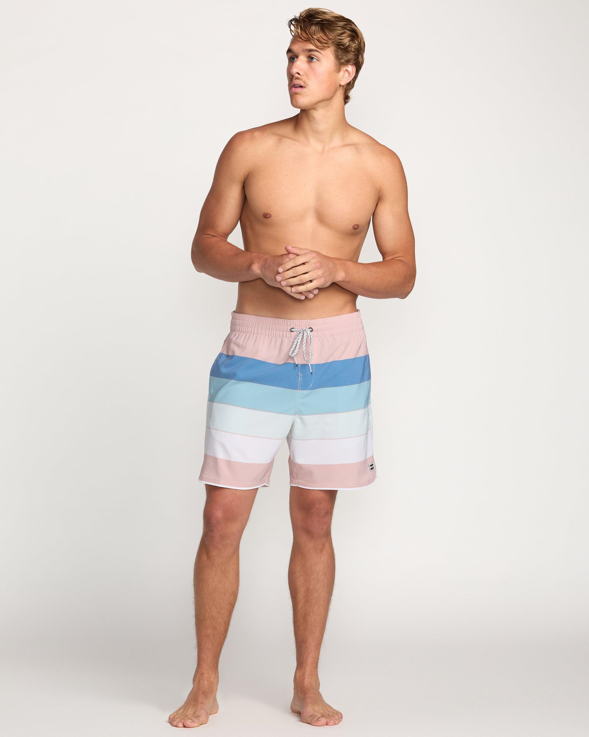 Dbah Panel Laybacks Swim Trunk - Green Ash Male Product Image