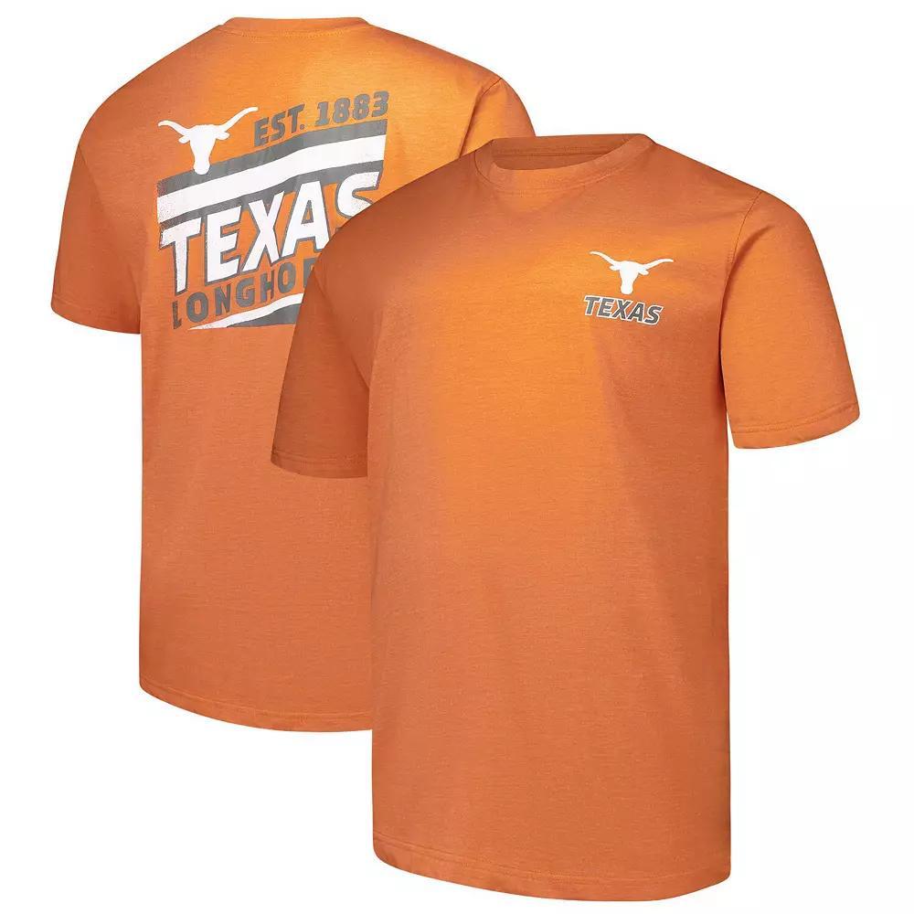 Men's Fanatics Texas Orange Texas Longhorns Ideal Faded Big & Tall T-Shirt, Size: 2XB, Team Product Image