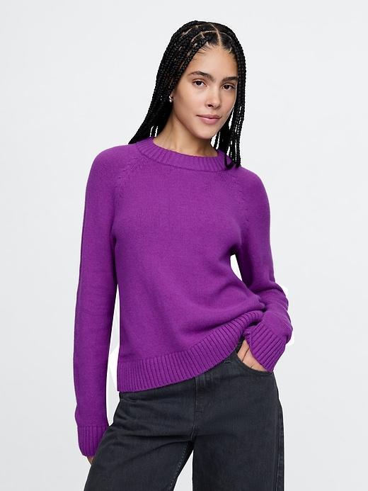 CashSoft Crewneck Sweater Product Image